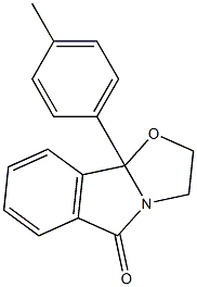  2,3-Dihydro-9b-(4-methylphenyl)oxazolo[2,3-a]isoindol-5(9bH)-one