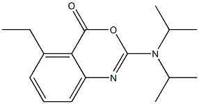 2-Diisopropylamino-5-ethyl-4H-3,1-benzoxazin-4-one