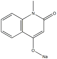 1-Methyl-4-sodiooxy-2(1H)-quinolinone