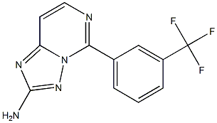 2-Amino-5-[3-trifluoromethylphenyl][1,2,4]triazolo[1,5-c]pyrimidine