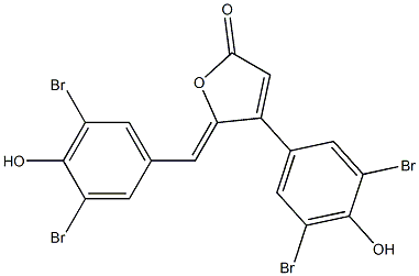 (5Z)-4-(3,5-Dibromo-4-hydroxyphenyl)-5-(3,5-dibromo-4-hydroxybenzylidene)furan-2(5H)-one