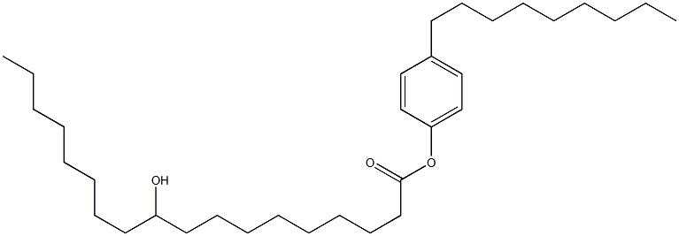 10-Hydroxystearic acid 4-nonylphenyl ester