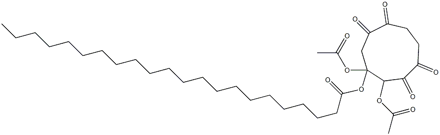 2,3-Bis(acetyloxy)-3-docosanoyloxy-1,5-dioxa-6,9-dioxocyclononane