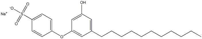 3'-Hydroxy-5'-undecyl[oxybisbenzene]-4-sulfonic acid sodium salt