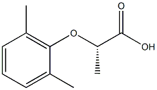 [S,(-)]-2-(2,6-Xylyloxy)propionic acid Structure