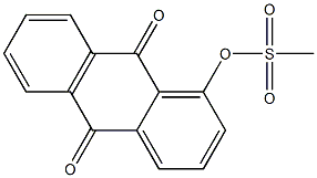 Methanesulfonic acid (9,10-dihydro-9,10-dioxoanthracen)-1-yl ester|