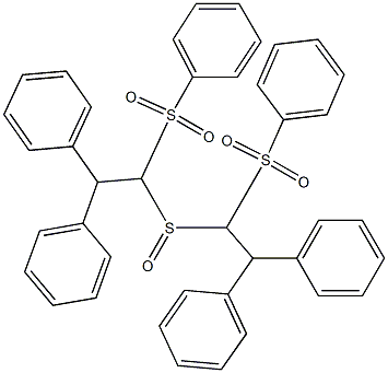 Diphenylmethyl[(phenylsulfonyl)methyl] sulfoxide