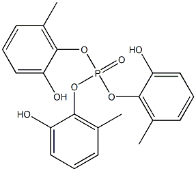 Phosphoric acid tri(2-hydroxy-6-methylphenyl) ester