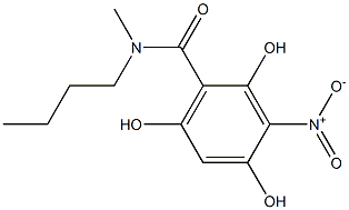 2,4,6-Trihydroxy-3-nitro-N-butyl-N-methylbenzamide