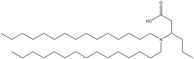 3-(Dipentadecylamino)hexanoic acid