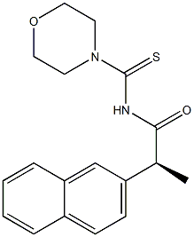 (+)-N-[(S)-2-(2-Naphtyl)propionyl]-4-morpholinecarbothioamide