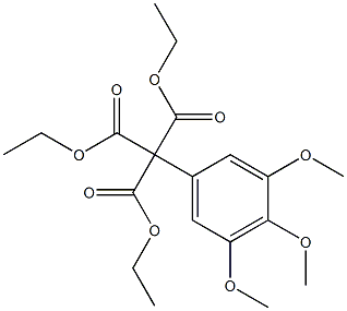  3,4,5-Trimethoxyphenylmethanetricarboxylic acid triethyl ester