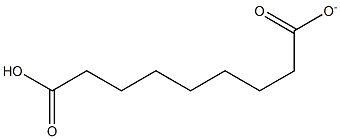 Nonanedioic acidanion|