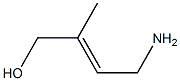 4-Amino-2-methyl-2-buten-1-ol Structure