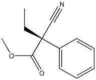 [S,(+)]-2-Cyano-2-phenylbutyric acid methyl ester