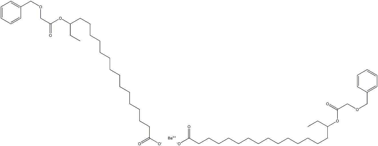 Bis[16-(benzyloxyacetoxy)stearic acid]barium salt|