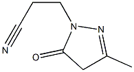 1-(2-Cyanoethyl)-3-methyl-1H-pyrazole-5(4H)-one|