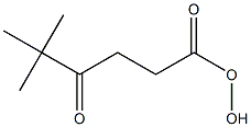 4-(tert-ブチルペルオキシ)-4-オキソブタン酸 化学構造式