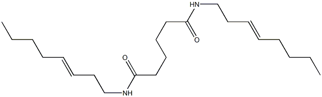 N,N'-Di(3-octenyl)adipamide Structure