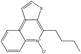 4-Butylthieno[2,3-c]quinoline 5-oxide,,结构式
