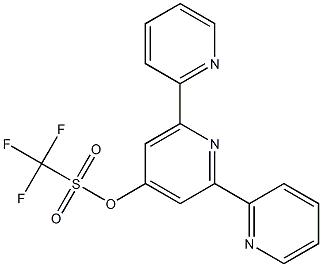 4'-[[(Trifluoromethyl)sulfonyl]oxy]-2,2':6',2''-terpyridine