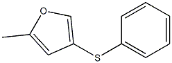 5-Methyl-3-(phenylthio)furan