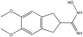  2,3-Dihydro-N-hydroxy-5,6-dimethoxy-1H-indene-2-carboxamidine