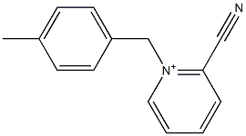 1-(4-Methylbenzyl)-2-cyanopyridinium|