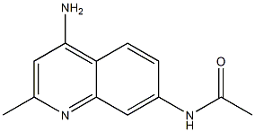 4-Amino-2-methyl-7-(acetylamino)quinoline