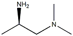(R)-1-(ジメチルアミノ)-2-プロパンアミン 化学構造式