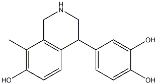 4-(3,4-Dihydroxyphenyl)-8-methyl-1,2,3,4-tetrahydroisoquinolin-7-ol