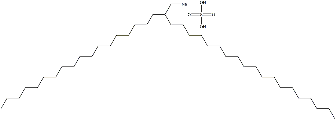  Sulfuric acid 2-octadecylhenicosyl=sodium salt