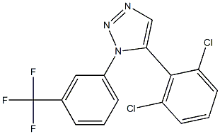 1-(3-(Trifluoromethyl)phenyl)-5-(2,6-dichlorophenyl)-1H-1,2,3-triazole