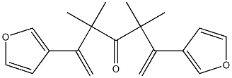 3-Furyl(1,1-dimethyl-2-propenyl) ketone,,结构式