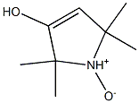 2,2,5,5-Tetramethyl-3-hydroxy-3-pyrroline 1-oxide Structure