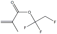 Methacrylic acid (1,1,2-trifluoroethyl) ester Struktur