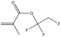 メタクリル酸(1,1,2-トリフルオロエチル) 化学構造式