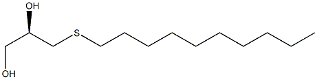 (R)-3-(Decylthio)-1,2-propanediol Structure