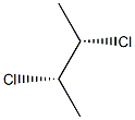 (2S,3S)-2,3-ジクロロブタン 化学構造式