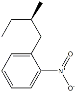 (-)-1-[(R)-2-Methylbutyl]-2-nitrobenzene Structure