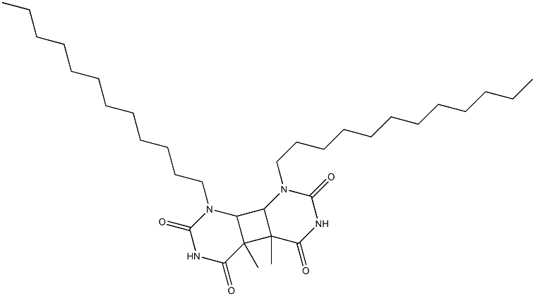 1,8-Didodecyl-4a,4b-dimethyltetrahydro-1,3,6,8-tetraazabiphenylene-2,4,5,7(1H,3H,6H,8H)-tetrone