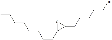 6,7-Epoxypentadecan-1-ol Struktur