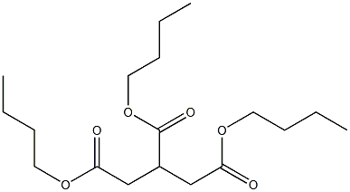 1,2,3-プロパントリカルボン酸トリブチル 化学構造式