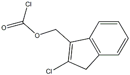 2-Chloro-1H-indene-3-methanol chloroformate Struktur