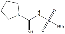 N-Sulfamoyl[amino(pyrrolidin-1-yl)methan]imine Structure