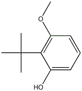 2-tert-Butyl-3-methoxyphenol Structure