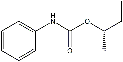 (+)-Carbanilic acid (S)-sec-butyl ester 结构式