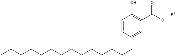 3-Tetradecyl-6-hydroxybenzoic acid potassium salt