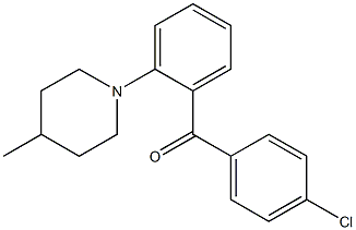 4'-Chloro-2-(4-methyl-1-piperidinyl)benzophenone