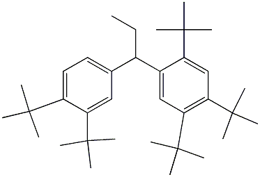 1-(2,4,5-Tri-tert-butylphenyl)-1-(3,4-di-tert-butylphenyl)propane
